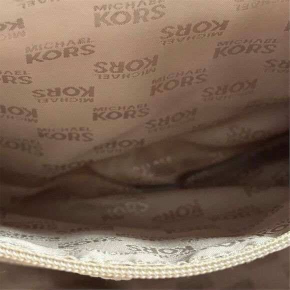 Michael Kors Kempton Nylon Large Pocket Tote Bag Neutral Women's Casual FLAWED - Picture 16 of 16